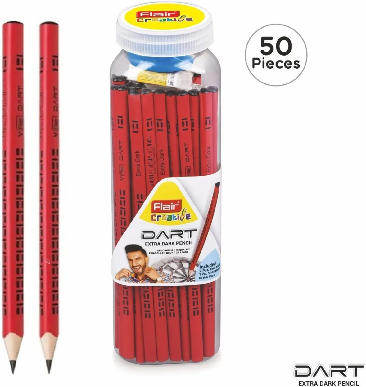 Flipkart | 81% Off - Flair Pencil Pack, (Set of 50) At Rs.95
