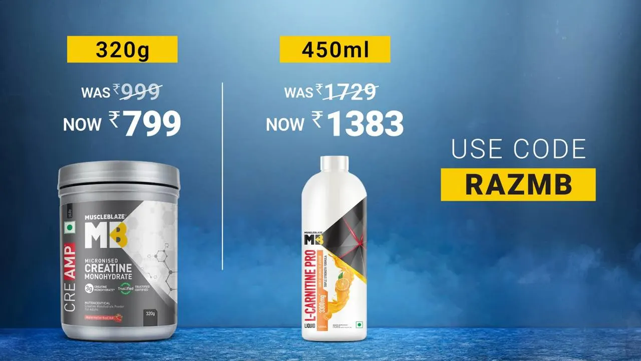 USE CODE RAZMB ( Extra 20% Off Master Link