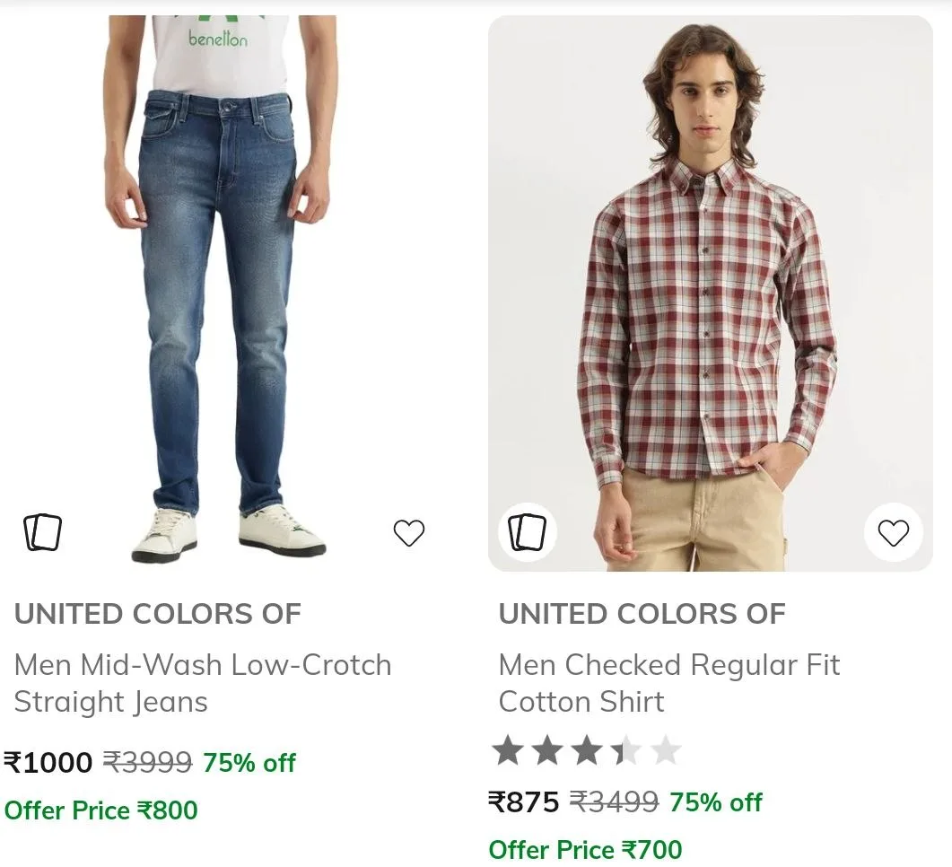 Combo Deal – Men’s, Women’s, Boy’s, Girl’s