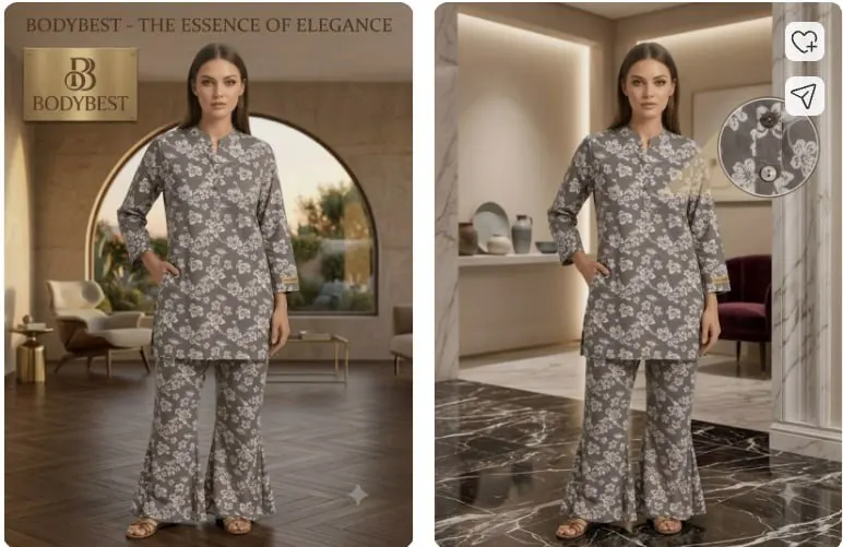 🔥 LOOT - **Flipkart Loot | Flat 53% Off On Tunic Palazzos Co-ords Set @613** 🔥🔥