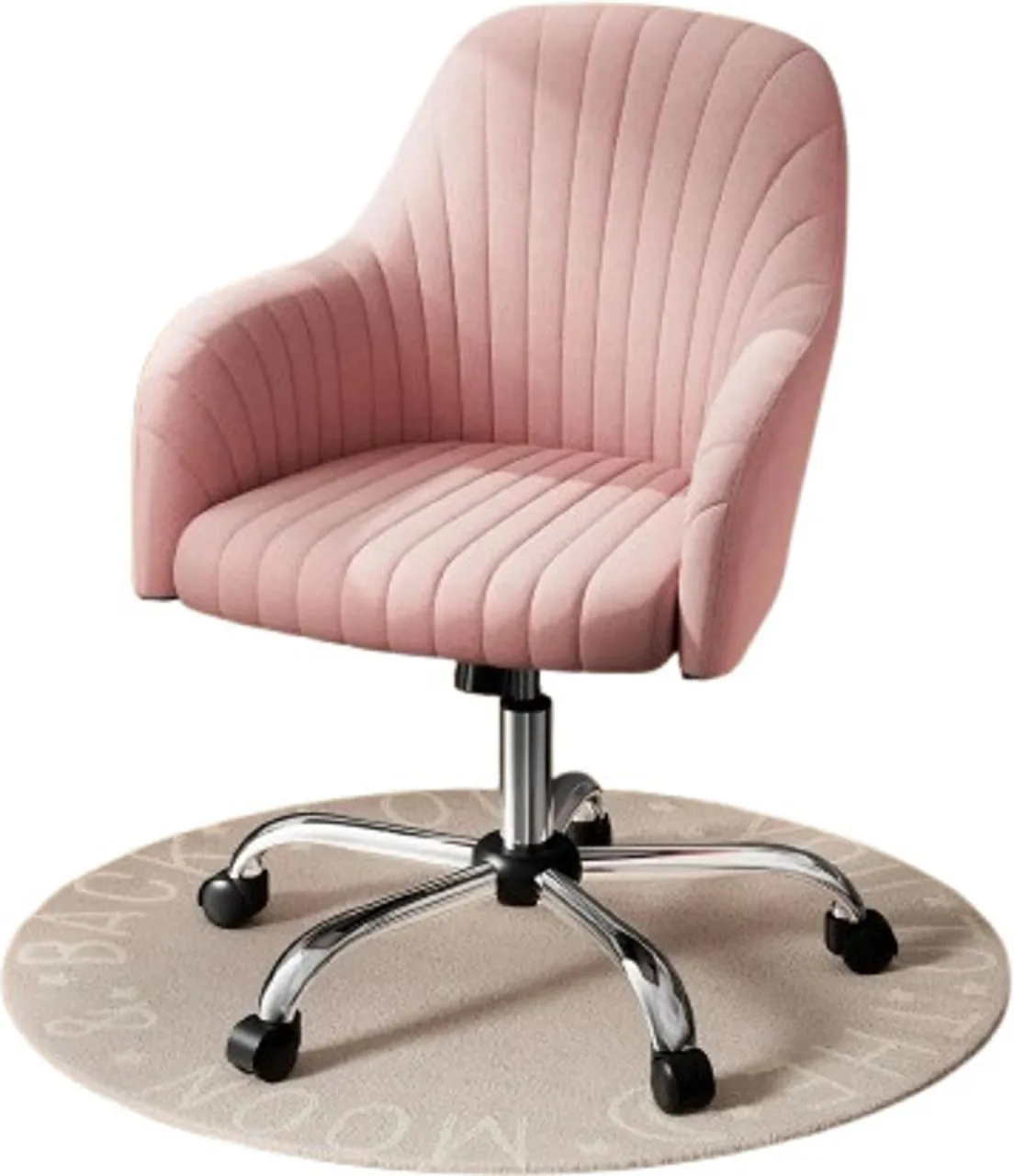 75% Off - Oakcraft Velvet Desk Chair At Rs.4,977