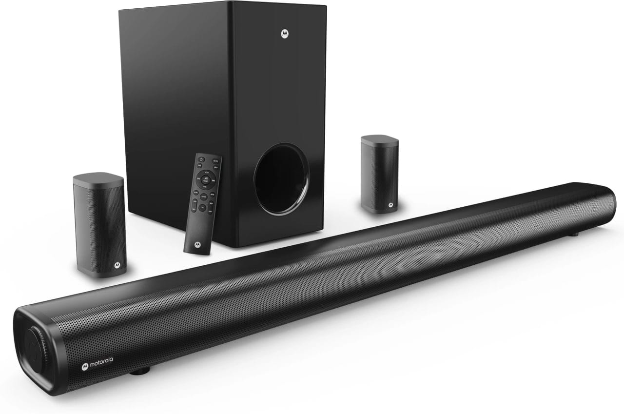 77% Off - Motorola BT Soundbar, 500W(5.1 Channel) At Rs.6,999