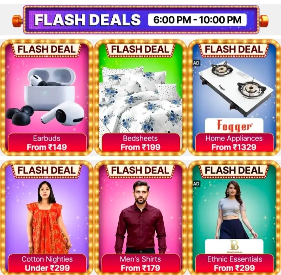 Shopsy Flash Deals Live