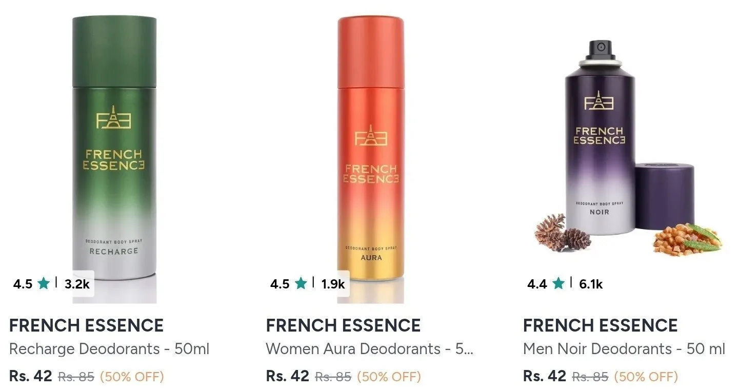 🔥 LOOT - Deodorants From ₹42