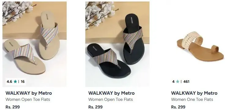 ❇️ Metro Mochi Women Footwear Starts @299