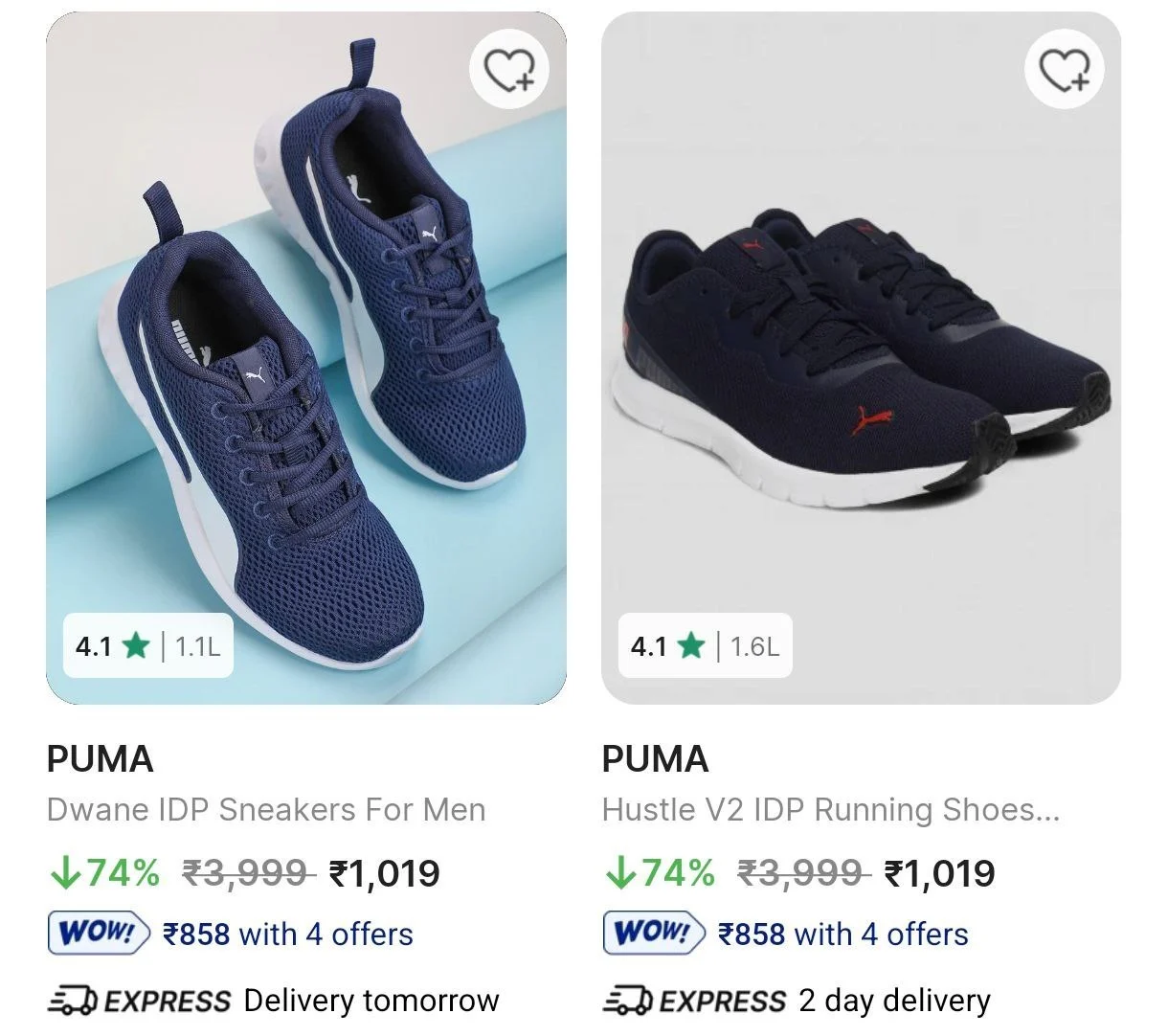 Combo Deal – Flipkart Loot  80% Off On Branded Shoes Puma, Flipkart Loot  80% Off On Branded Shoes Reebok, Flipkart Loot  80% Off On Branded Shoes Adidas, Flipkart Loot  80% Off On Branded Shoes FILA & 3 more