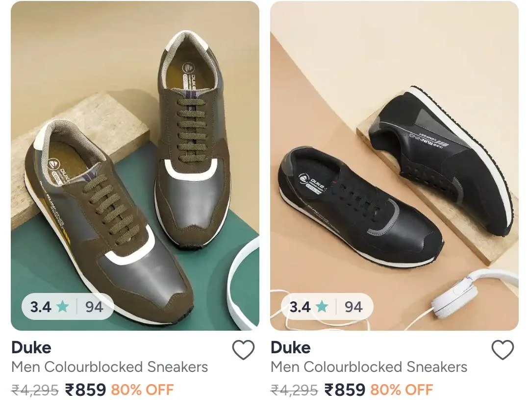 Myntra  Upto 80% Off On Duke Shoes. Men