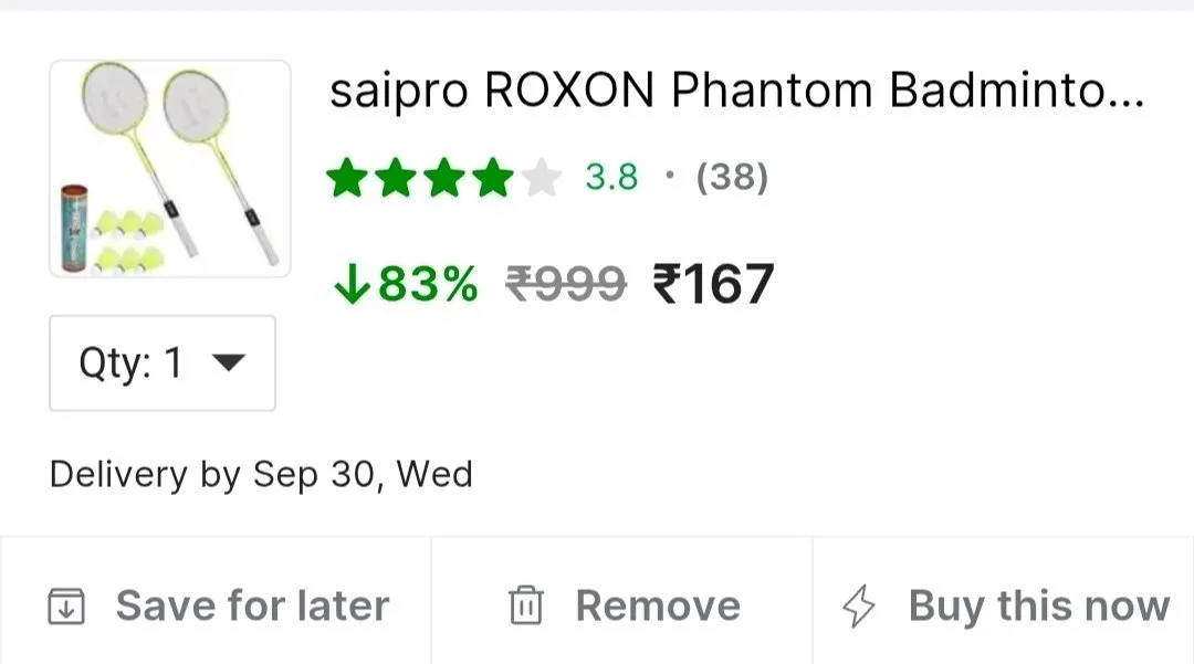 ₹167 : https://fkrt.cc/hPYIkEK