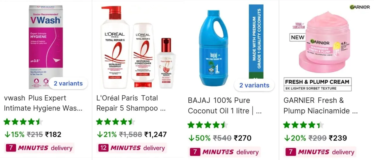 Flipkart Loot Branded Beauty Products Upto 70% Off Hair Care