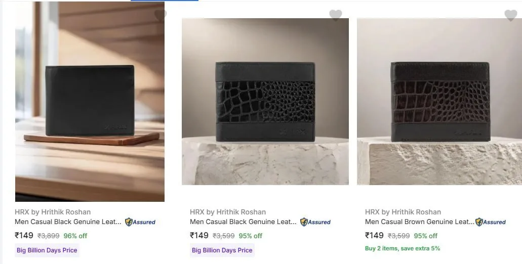 L O O T Hrx Wallet at Men 96% off