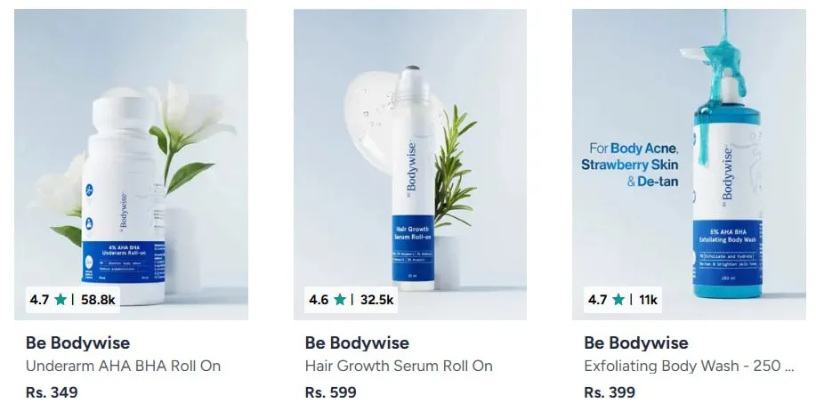 **Myntra | Be Bodywise: Upto 60% Off + Additional 25% Off