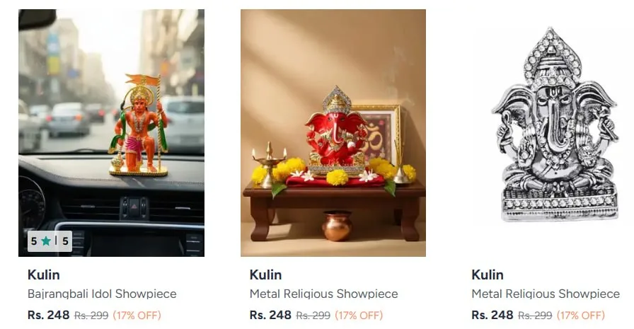 **Myntra | Buy Showpieces starting at 255/-**