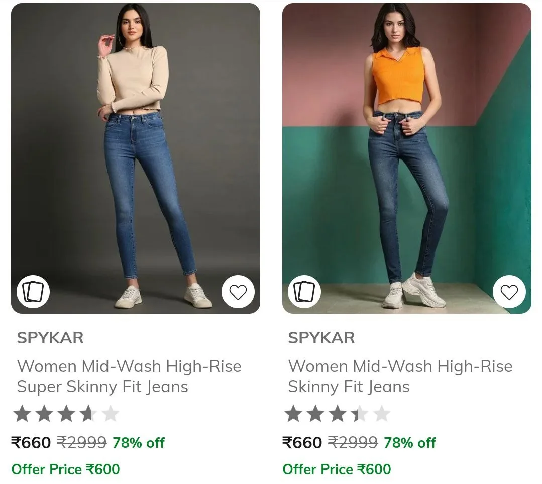 Ajio  Upto 80% Off on Spykar Clothing. Men's