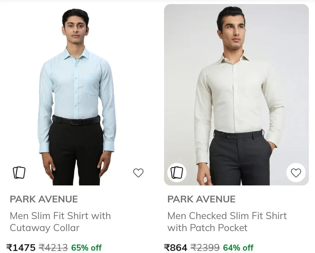 Combo Deal – Shirts, Trousers, Tshirts, Jeans & 1 more