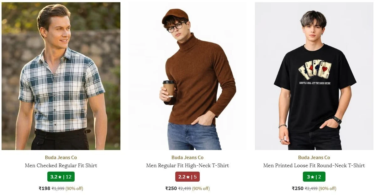 🔥 LOOT - AJIO Loot : Upto 90% Off On Branded Clothing.