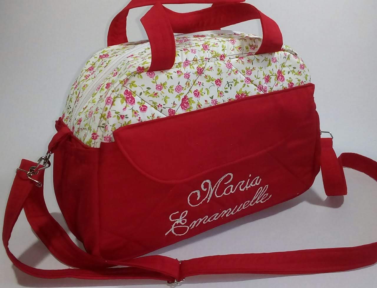 Bolsa Maternidade em tecido Menina