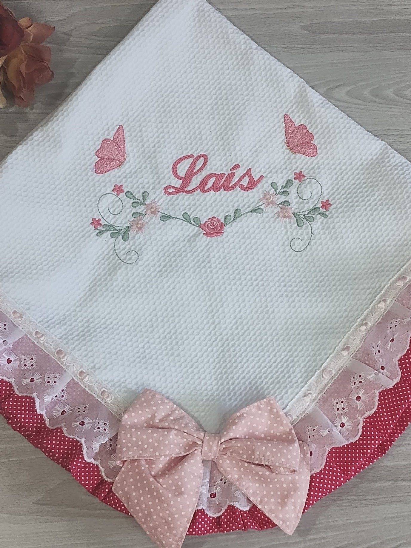 Manta de luxo para Bebê em Piquet