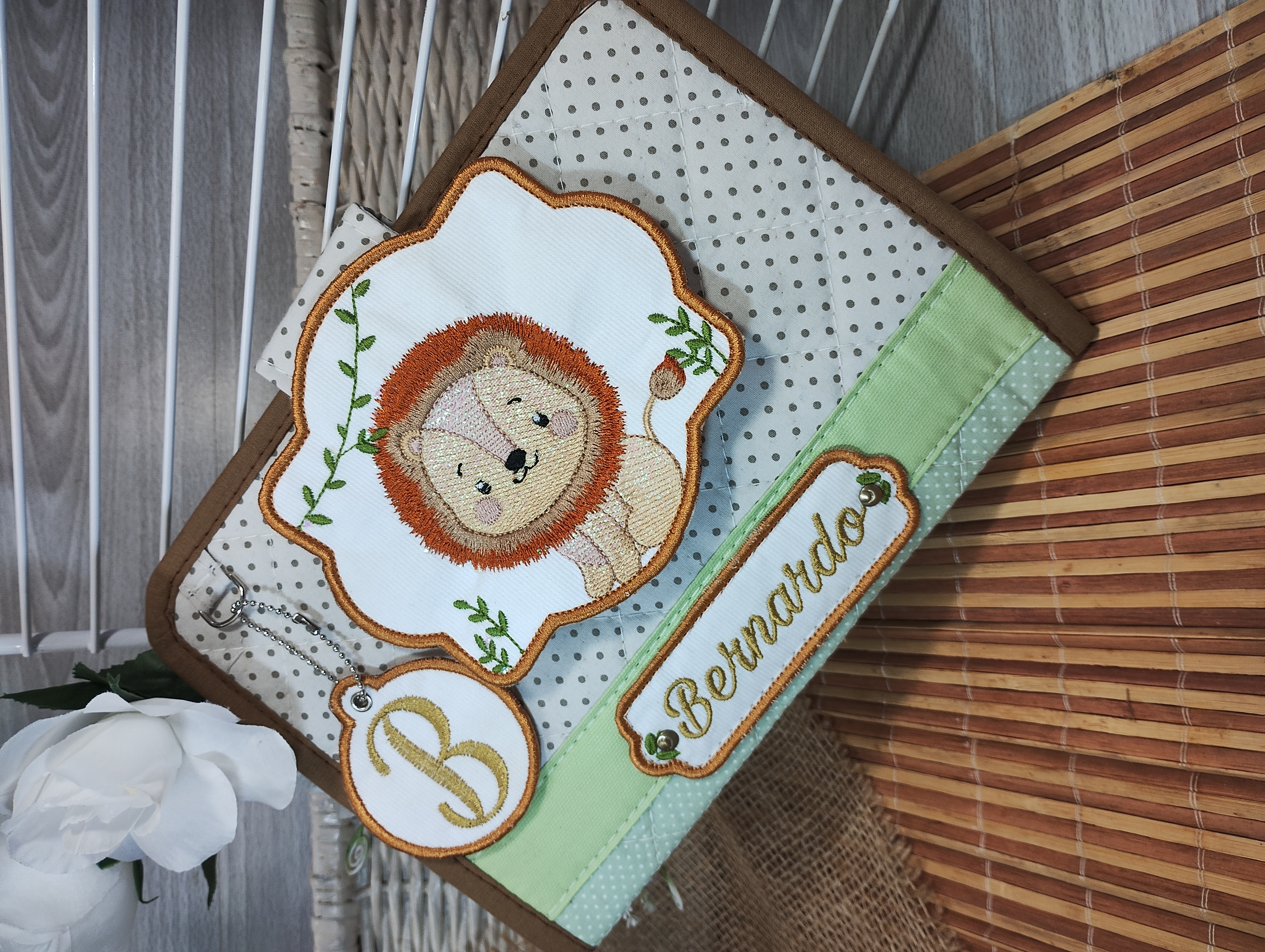 Capa para caderneta de vacinação personalizada