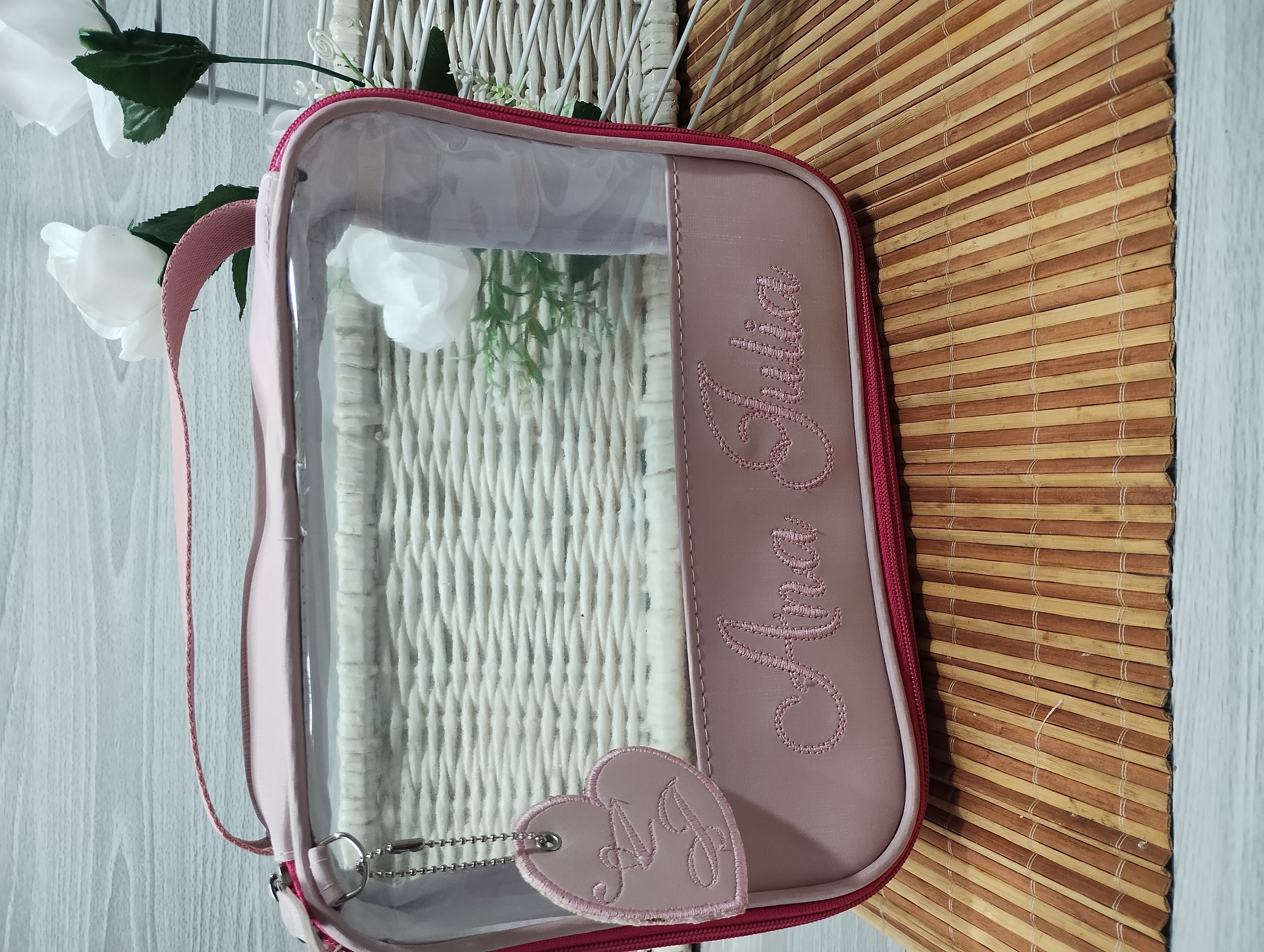 Necessaire Organizadora Transparente