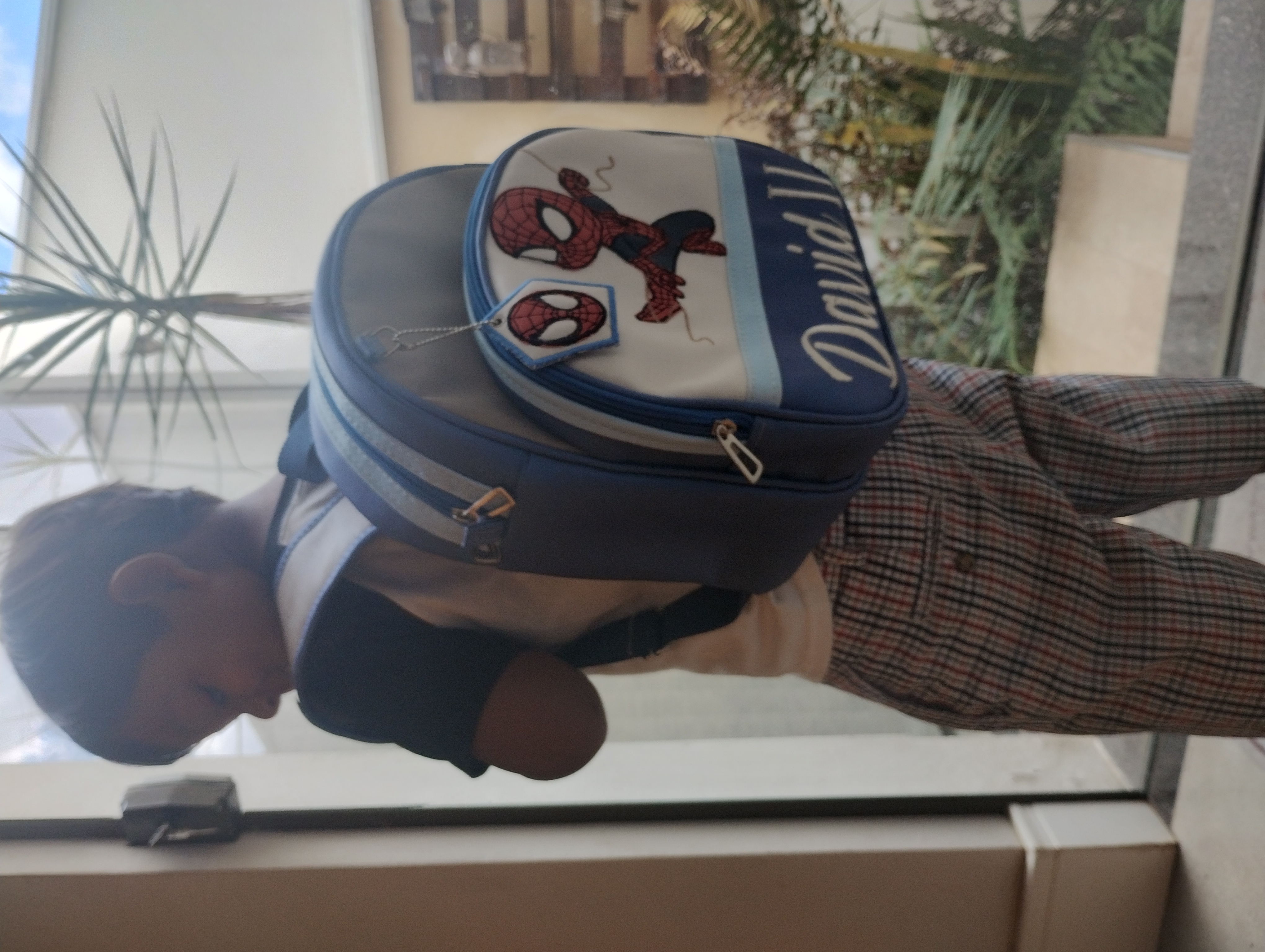 Mochila infantil Personalizada  Tema Homem-Aranha
