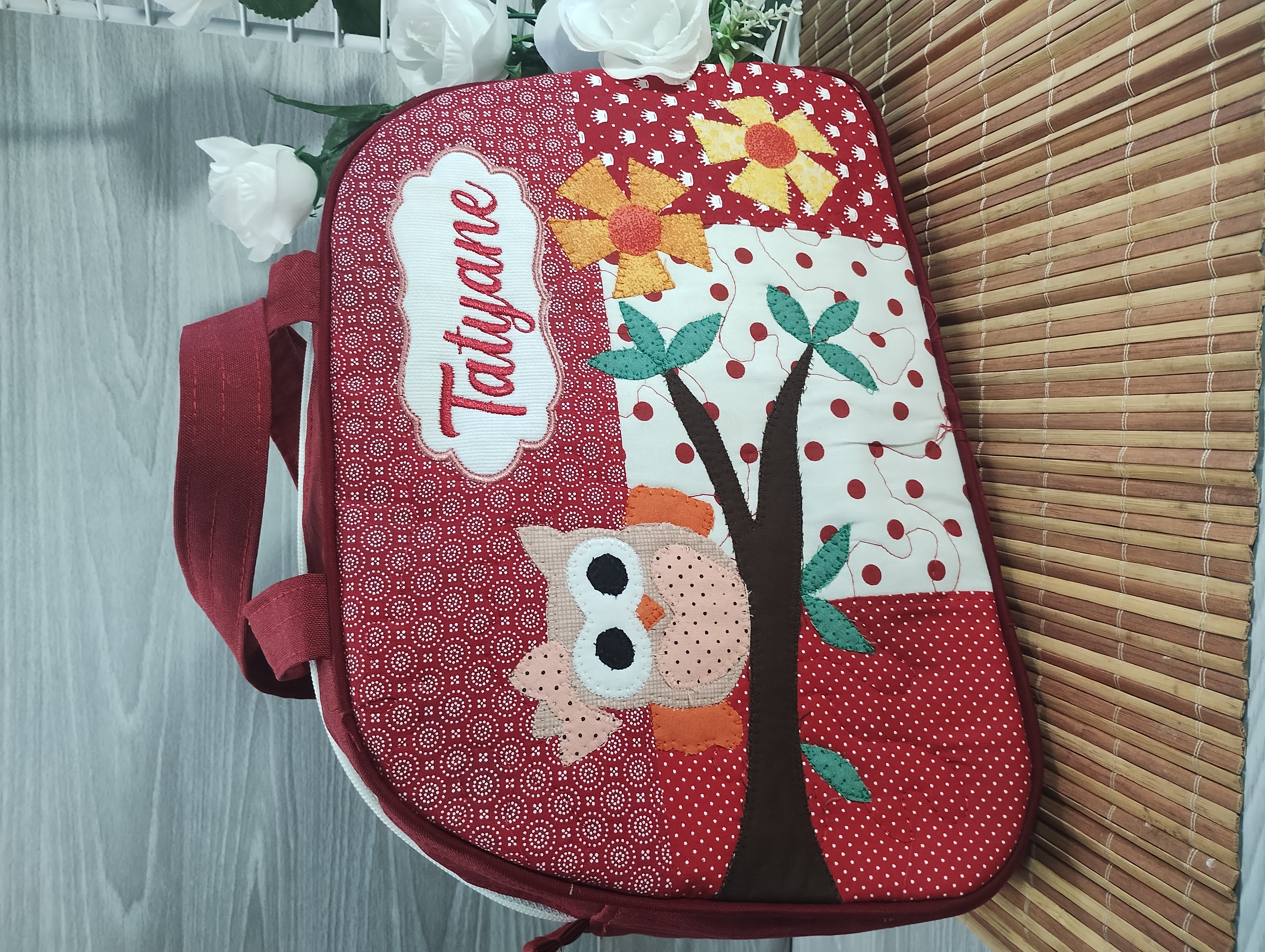 Bolsa Maternidade em tecido Menina