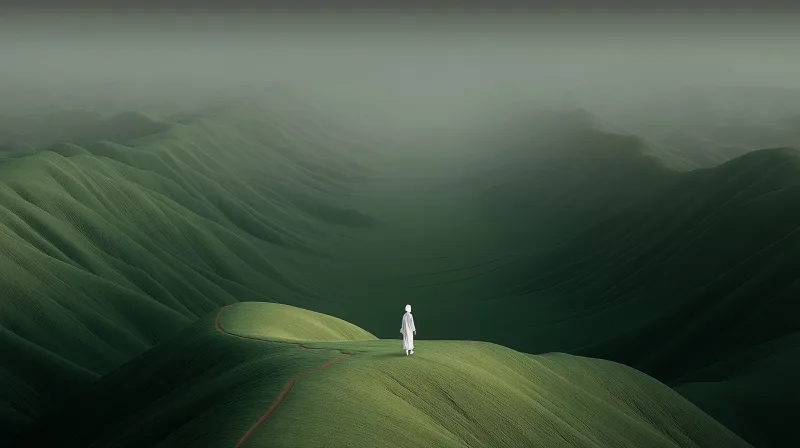 Solitary Verdant Path