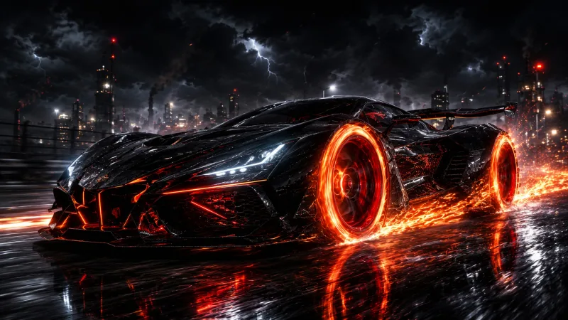 Thunderous Infernal Speed — high-resolution wallpaper (3344×1882)