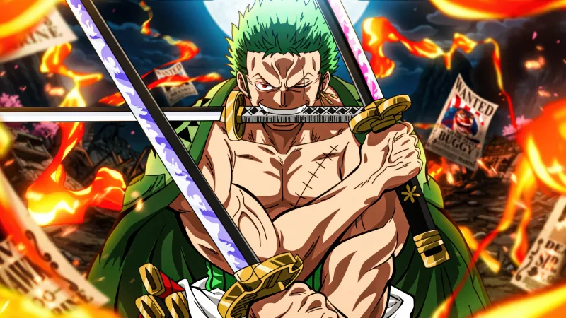 Three Sword Mastery — high-resolution wallpaper (3840×2160)