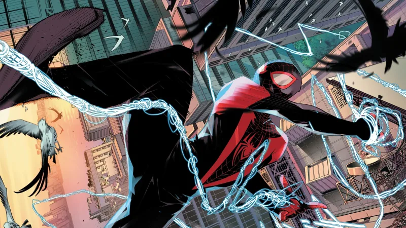 Urban Web Slinger — high-resolution wallpaper (2762×1554)