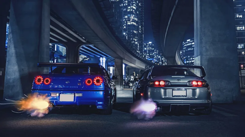 Midnight Urban Drift — high-resolution wallpaper (1920×1080)