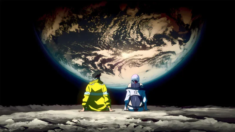 Lunar Gaze Across Earth