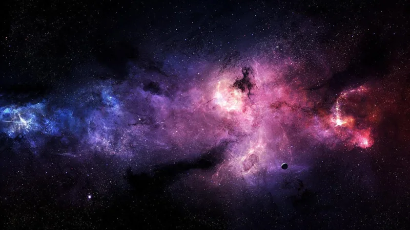 Ethereal Cosmic Nebula