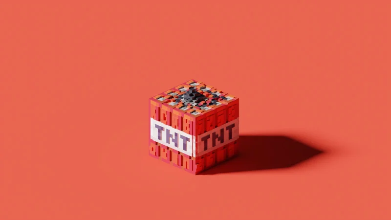 Voxel TNT Block
