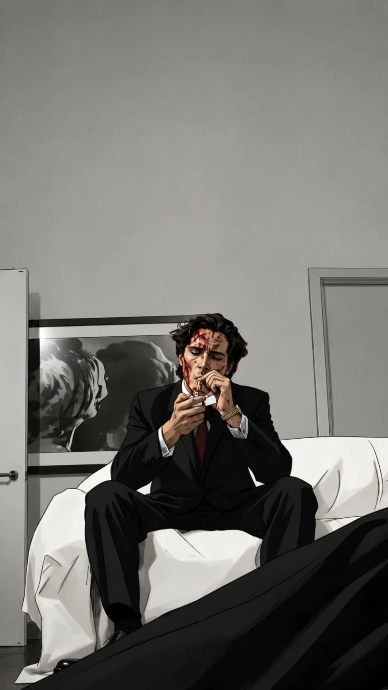 American Psycho Aftermath — high-resolution wallpaper (941×1672)