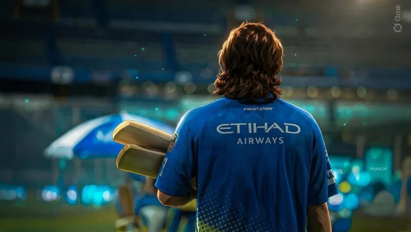 🔥IPL Cricket Wallpaper _ Blue Jersey Bats Fan Art — high-resolution wallpaper (736×1303)