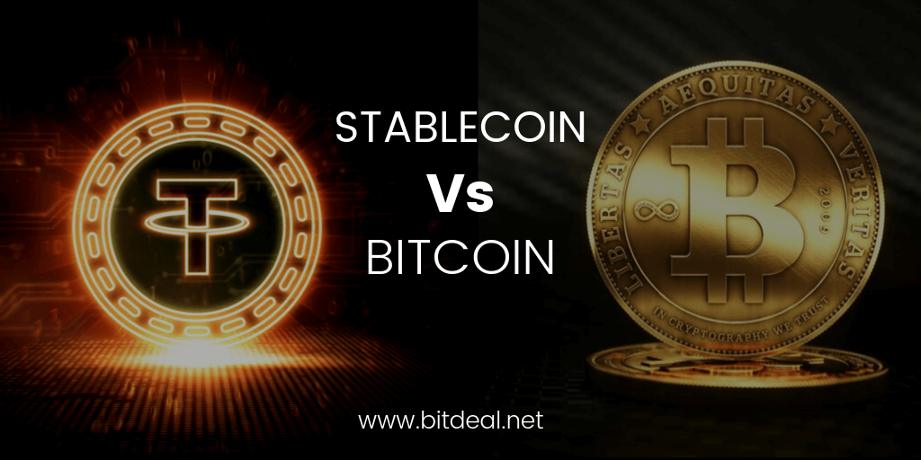 bitcoin vs stablecoin