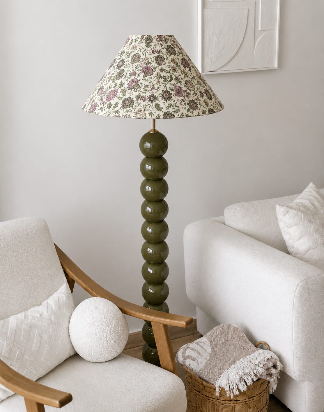 Lampadaire Flora Olive