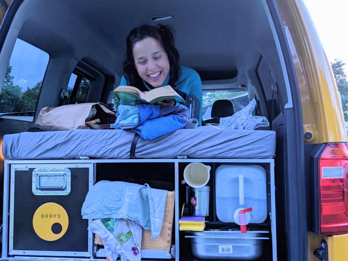 Our Caddy Minicamper.