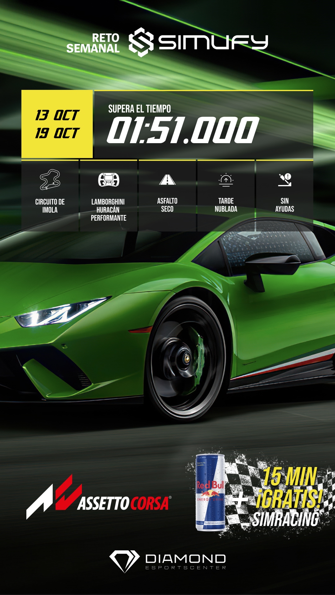 Reto Semanal Simracing - Diamond Esports Center