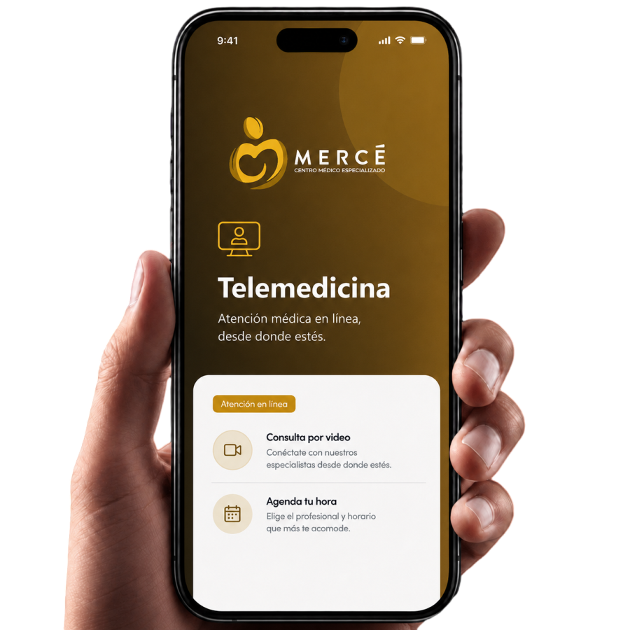 Telemedicina Mercé — atención médica en línea