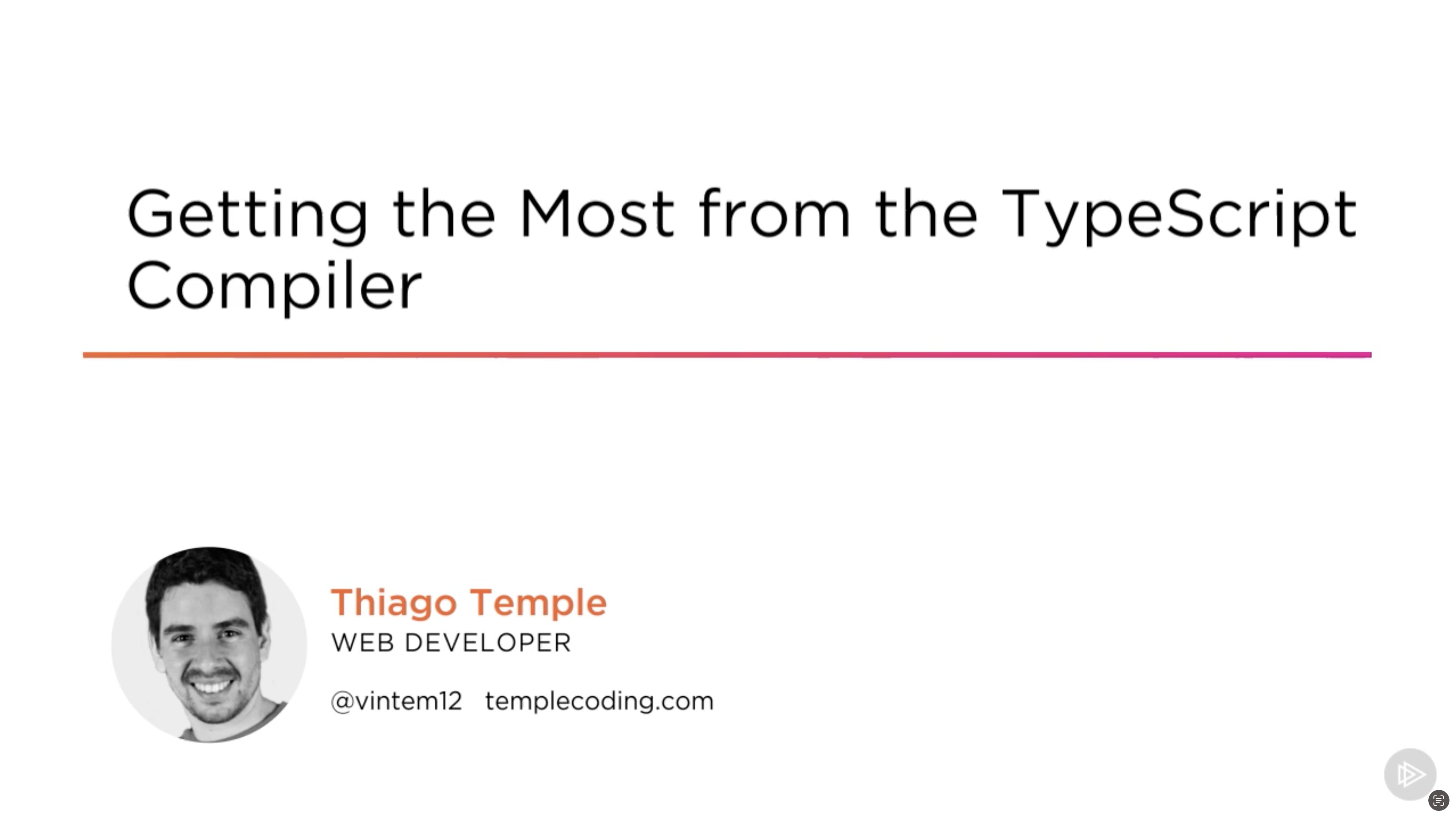 Getting the Most from the TypeScript Compiler