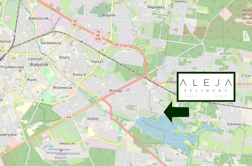 Mapa lokalizacji inwestycji