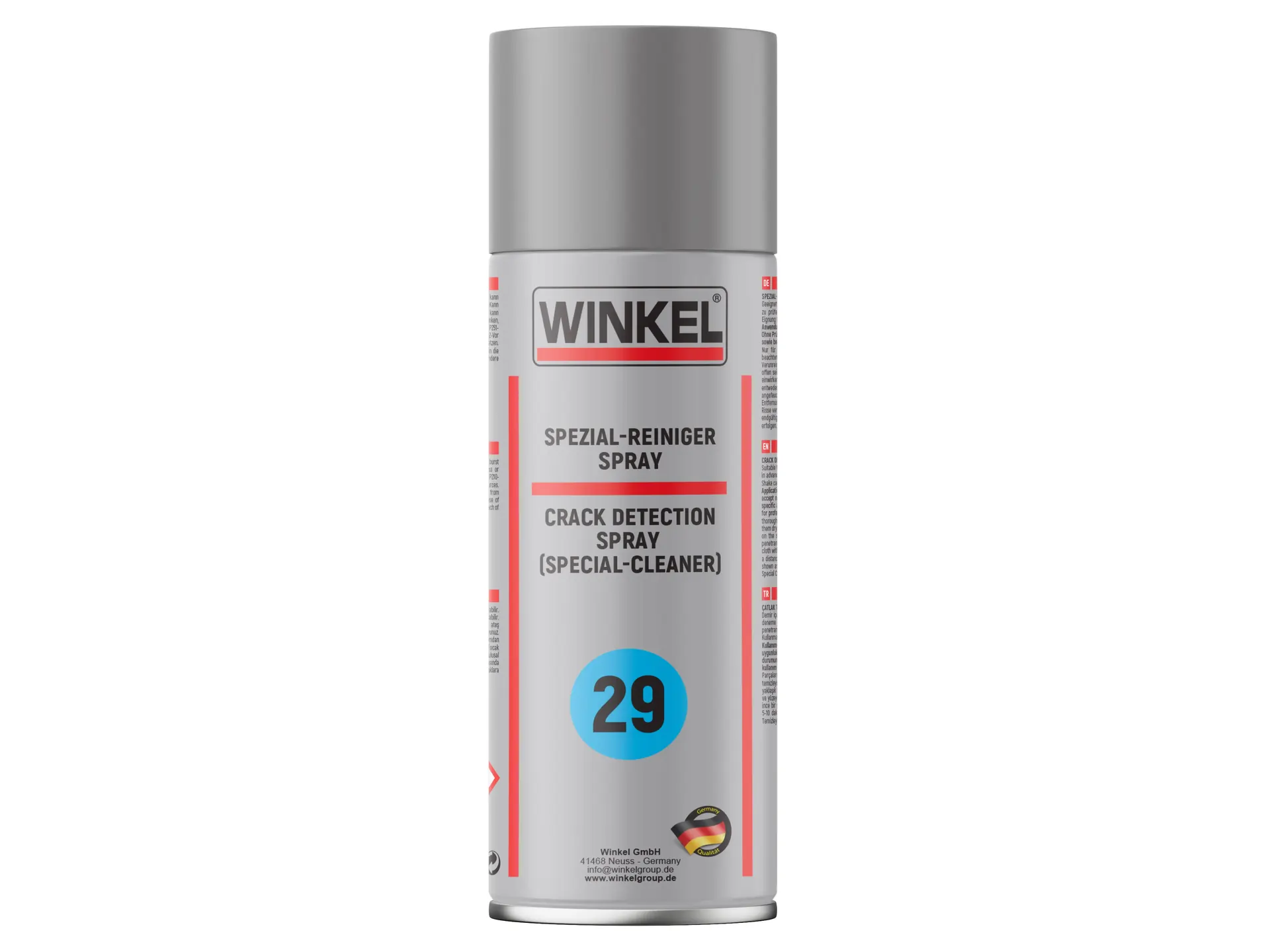 Crack Detecting Cleaning Spray