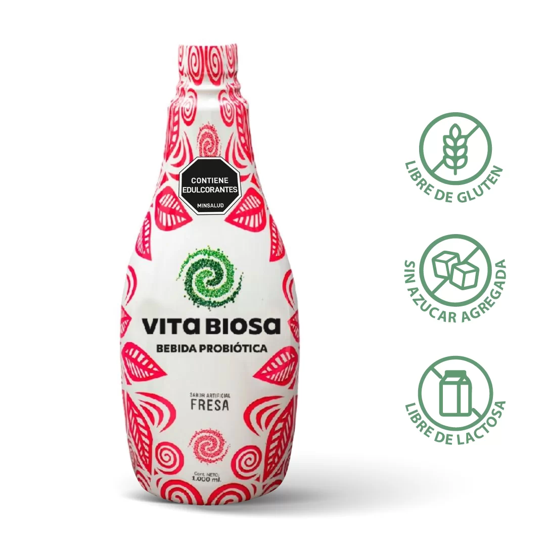 Probiótico Sabor Fresa