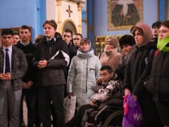 Волонтëры Ельца отметили День православной молодëжи