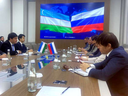 Делегация Липецкой области на выставке в Ташкенте