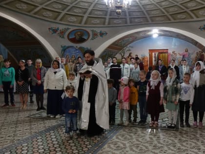 В воскресной школе Вознесенского собора состоялось вручение свидетельств об окончании школы