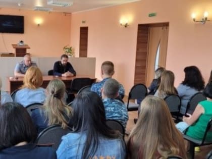 В ИК-4 УФСИН России по Липецкой области состоялась встреча сотрудников учреждения с представителем Русской Православной Церкви