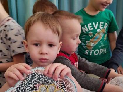 Интересный мастер-класс прошёл в МБДОУ детский сад д. Казинка