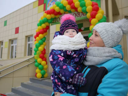 Новые ясли построили в Елецком районе 